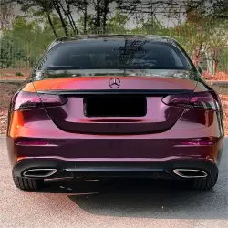 Gloss Chameleon Gold Red Car Vinyl Wrap| Glossy Sunrise Morning Glow Car Wrap review Catching 04
