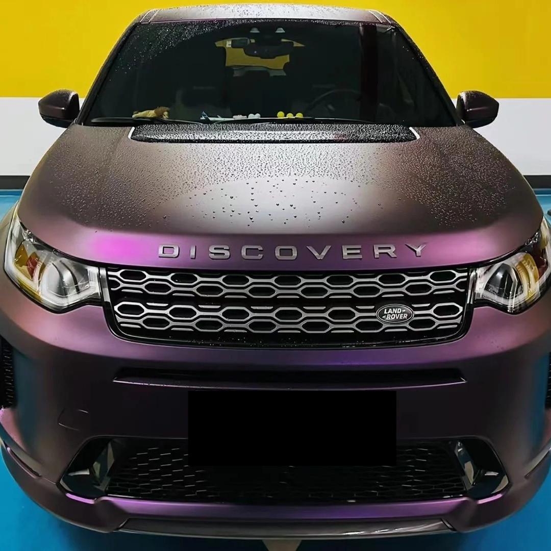 Matte Magic Purple Russian Violet Purple Car Vinyl Wrap PET review Storm 03