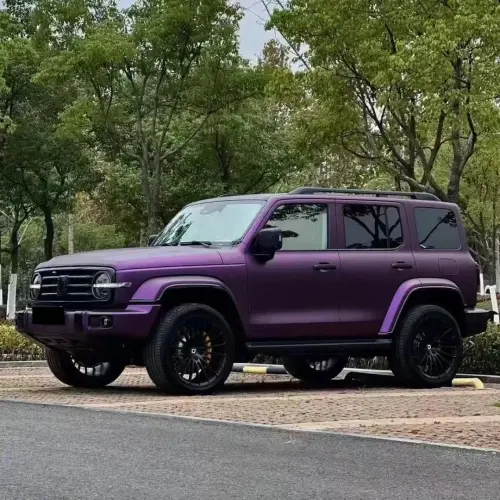 Matte Magic Purple Russian Violet Purple Car Vinyl Wrap PET review 