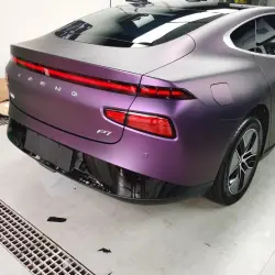 Matte Russian Violet Purple Car Vinyl Wrap  review Safeguarde 02