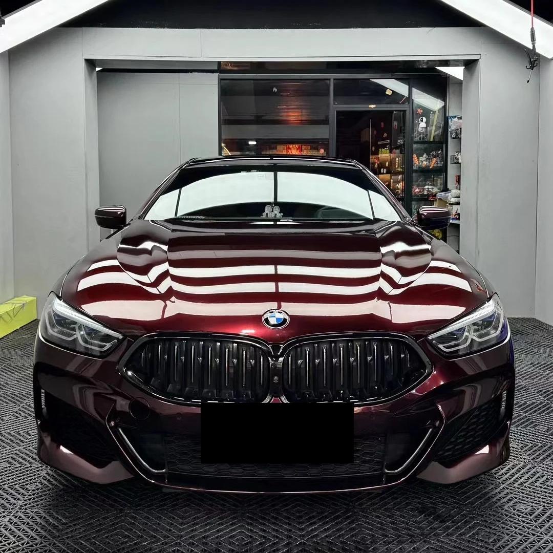 Gloss Metallic Black Rose Car Vinyl Wrap review Texture 00