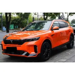 Gloss Crystal Orange Car Vinyl Wrap review Orange 01