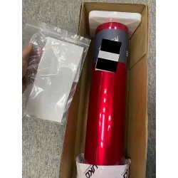 Ultra Glossy Metallic Vampire Red Car Vinyl Wrap Audi BMW PET   review Metallic