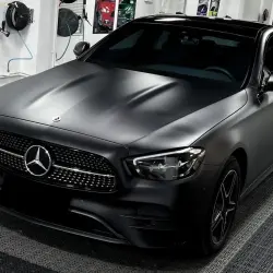 Ultra Matte Casting Black Car Vinyl Wrap Tesla  BMW review Black 02