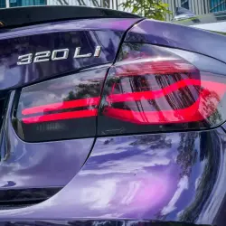 Gloss Metallic Midnight Purple Car Vinyl Wrap BMW  review Areas 03