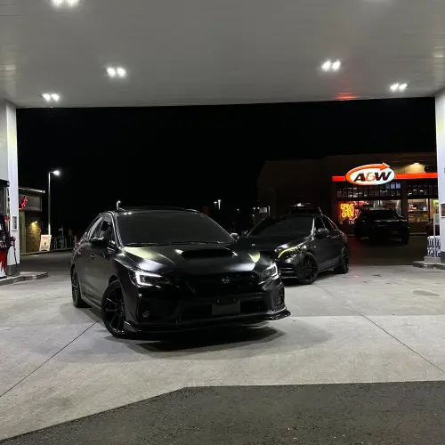 Matte Satin Black Ceramic Black Car Vinyl Wrap BMW  PET  review 