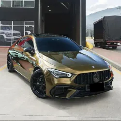 Gloss Metallic Midnight Gold Car Vinyl Wrap review Surprise 01