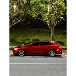 Gloss Metallic Vampire Red Car Vinyl Wrap review Aluko 02