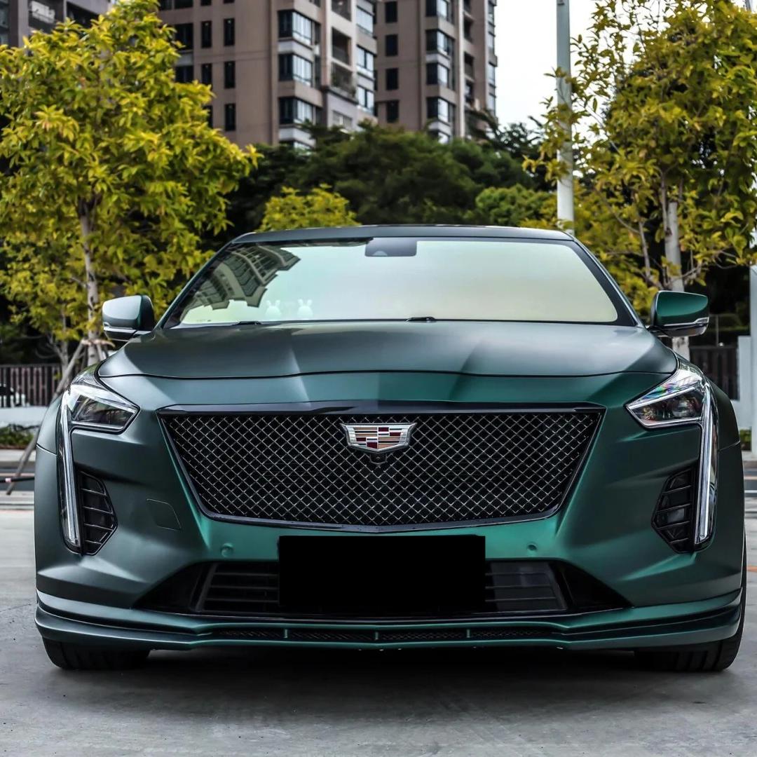 Matte Metallic Dark Green Car Vinyl Wrap Forest Green Wrap review Sense 00