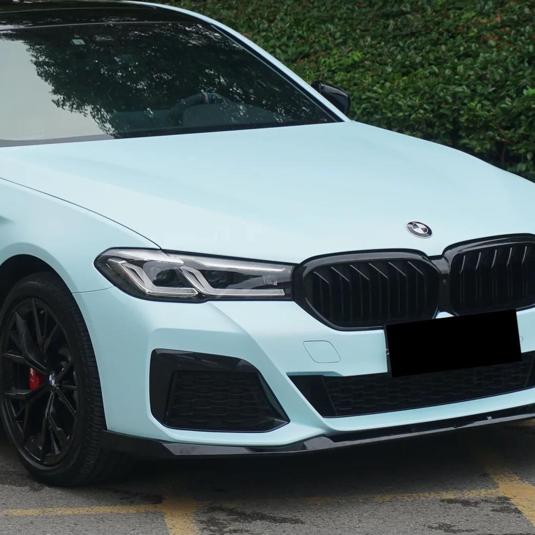 Ultimate Flat Light Blue Car Vinyl Wrap review Recent 02