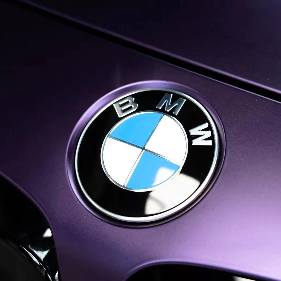 Ultra Matte Metallic Dark Purple Car Vinyl Wrap PET review Crystal 01