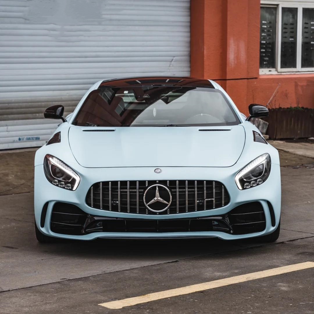 Ultimate Flat Light Blue Car Vinyl Wrap review Option 00