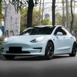 Ultimate Flat Light Blue Car Vinyl Wrap review Light 01