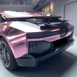 Gloss Mirror Chrome Rose Gold Car Vinyl Wrap Newest review vibhanshu Sharma 04
