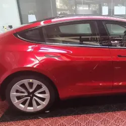 Gloss Metallic Vampire Red Car Vinyl Wrap review Durable 03