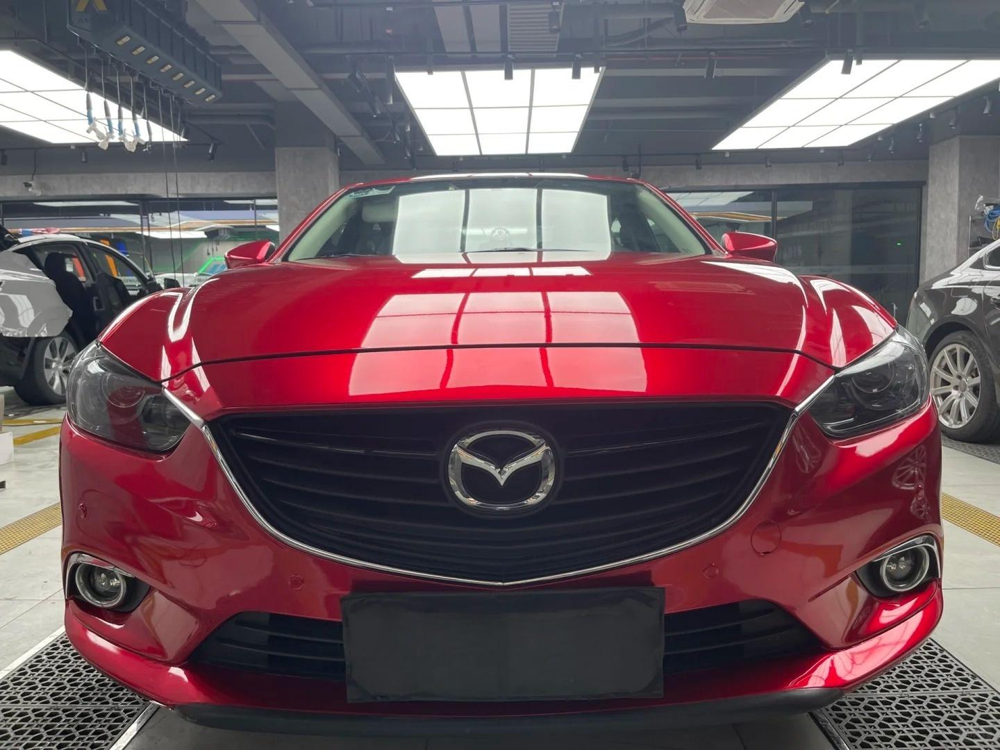 Gloss Metallic Vampire Red Car Vinyl Wrap Paper Backing  review Deagon 01