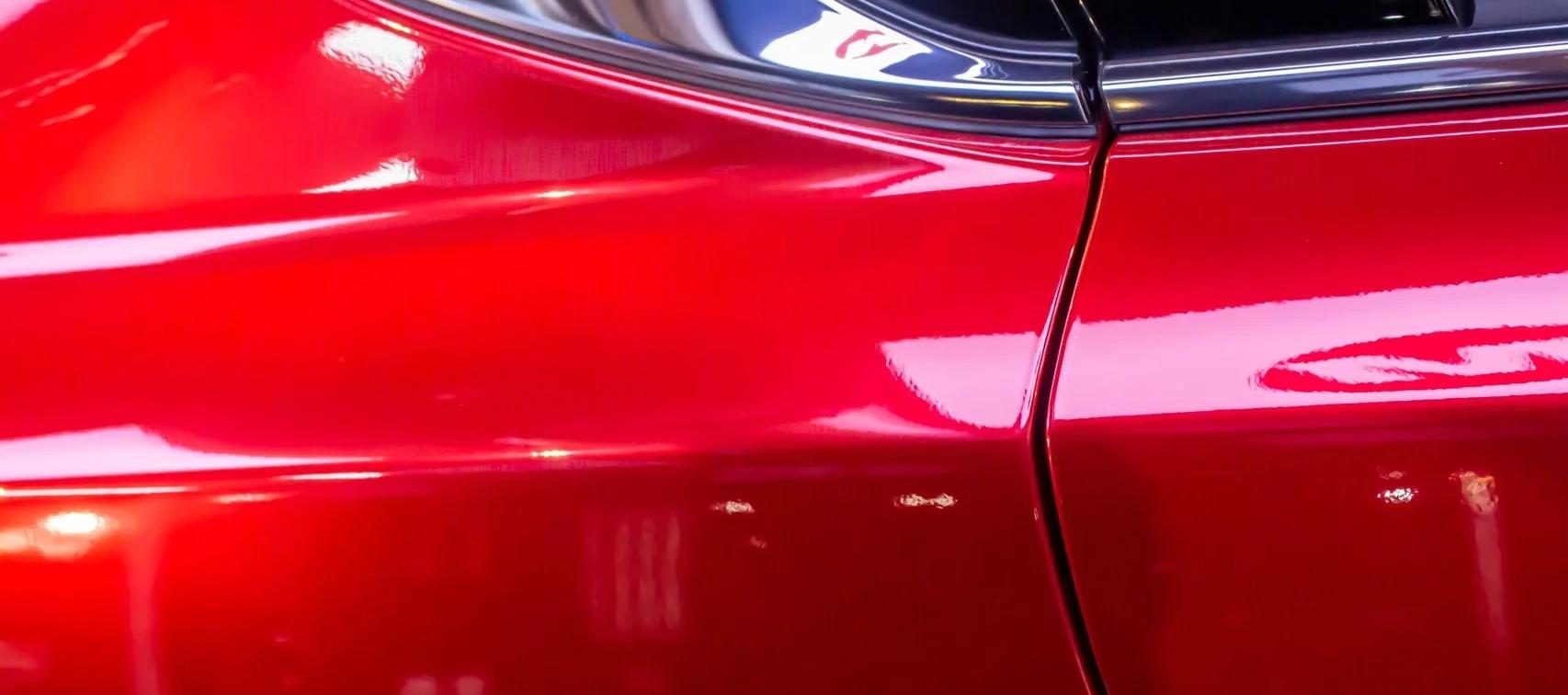 Gloss Metallic Vampire Red Car Vinyl Wrap Paper Backing  review Winter