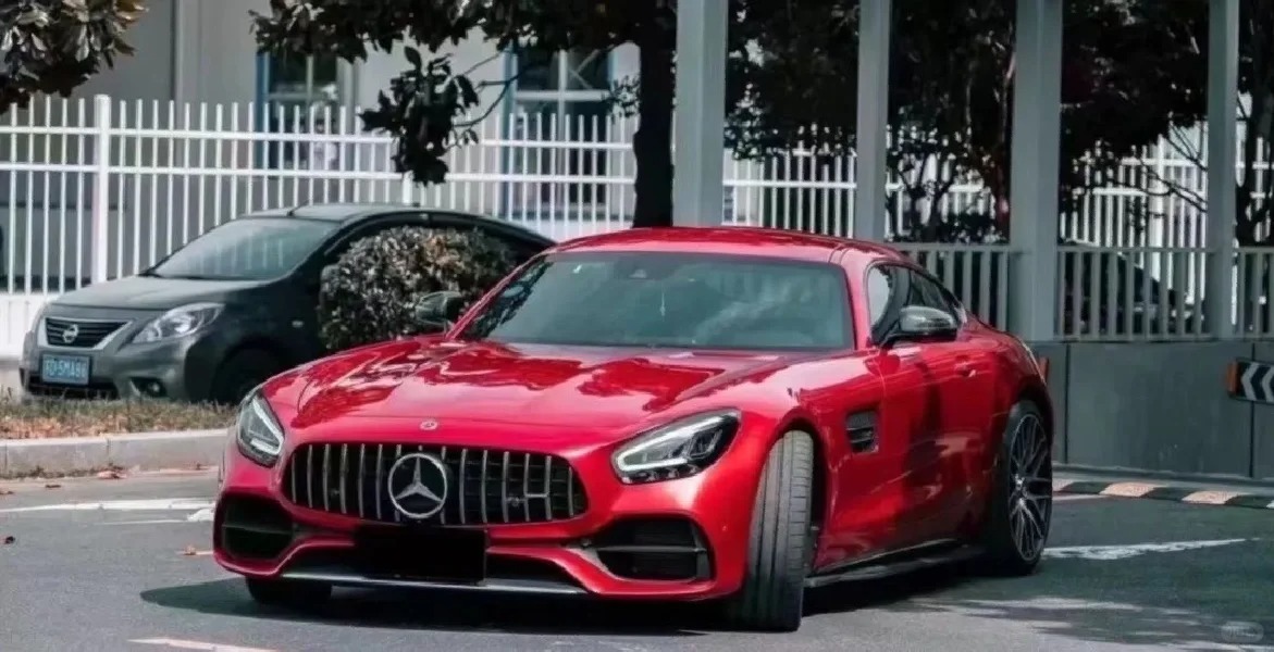 Gloss Metallic Vampire Red Car Vinyl Wrap Paper Backing  review Todd 02