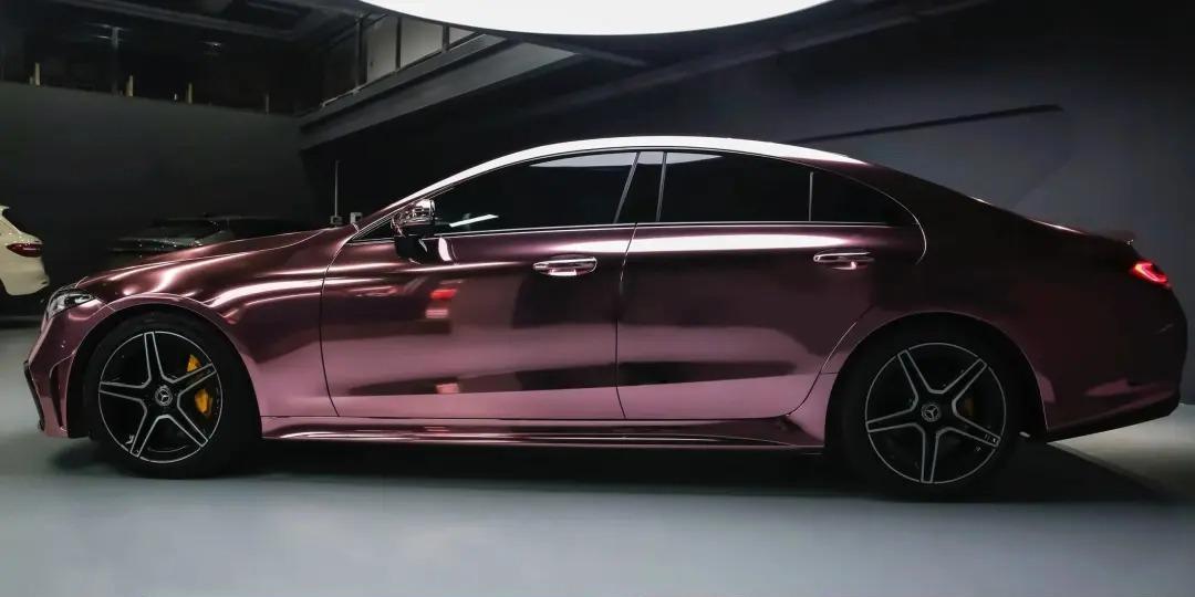 Gloss Mirror Chrome Rose Gold Car Vinyl Wrap review Jeny 02