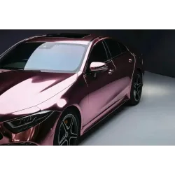 Gloss Mirror Chrome Rose Gold Car Vinyl Wrap Newest review Jeny 02