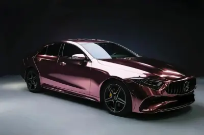 Gloss Mirror Chrome Rose Gold Car Vinyl Wrap PET review Jeny 00