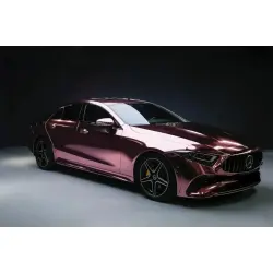 Gloss Mirror Chrome Rose Gold Car Vinyl Wrap Newest review Jeny 01