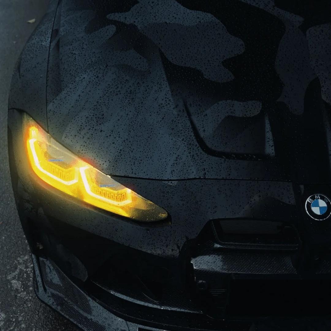 Matte Camo Black Car Vinyl Wrap| 3D Ghost Camouflage Black PET review Reasonable 01