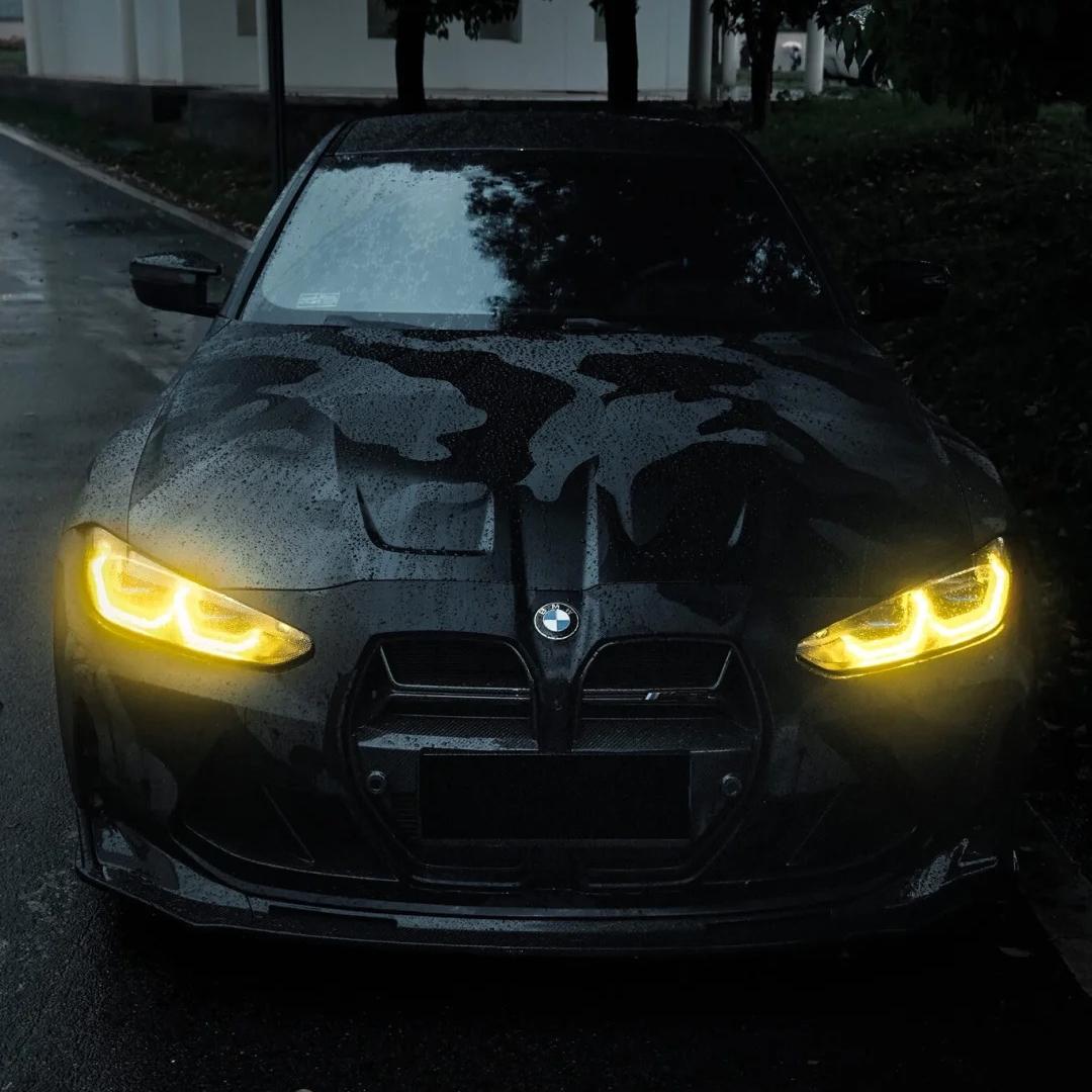 Matte Camo Black Car Vinyl Wrap| 3D Ghost Camouflage Black PET review Reasonable 00