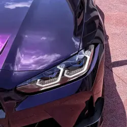 Gloss Metallic Midnight Purple Car Vinyl Wrap BMW  review Maletich 03