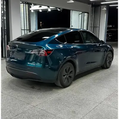 Gloss British Racing Green Car Vinyl Wrap review Blackish 04