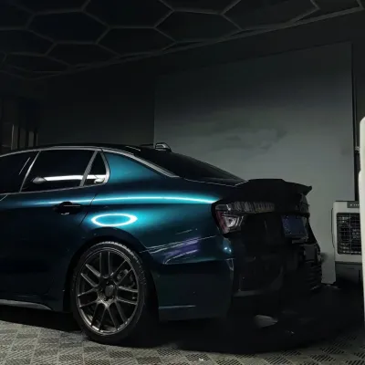Gloss British Racing Green Car Vinyl Wrap review British 01