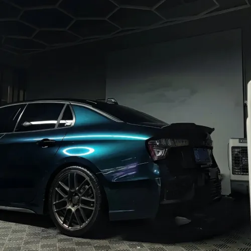 Gloss British Racing Green Car Vinyl Wrap review 