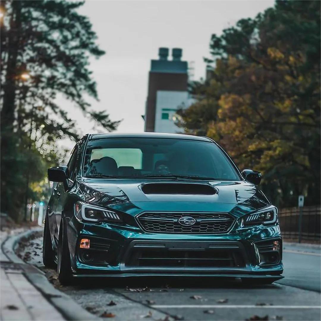 Gloss British Racing Green Car Vinyl Wrap review Racing 03