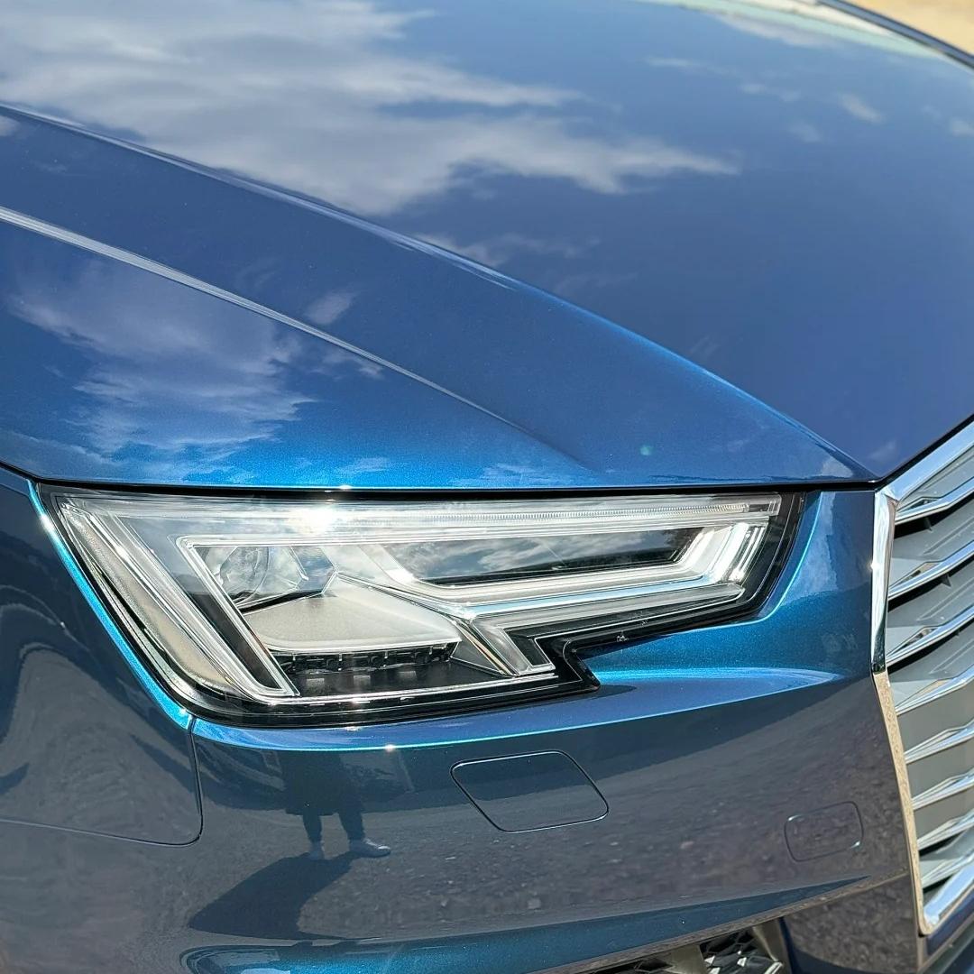 Gloss Indigo Blue Car Vinyl Wrap PET review Elba P 02