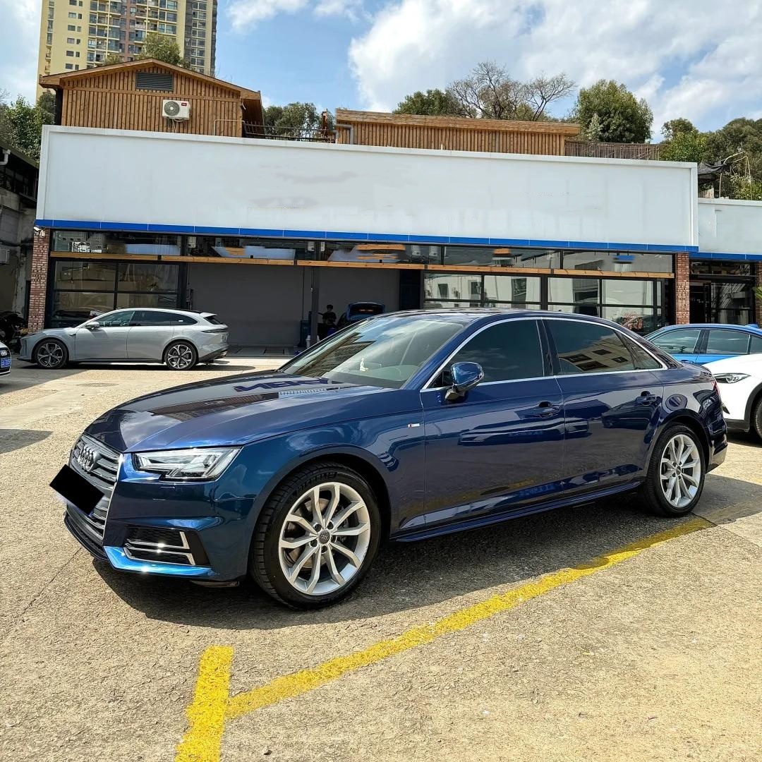 Gloss Indigo Blue Car Vinyl Wrap PET review Elba P 01