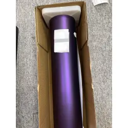 Ultra Matte Metallic Dark Purple Car Vinyl Wrap review Purple lover