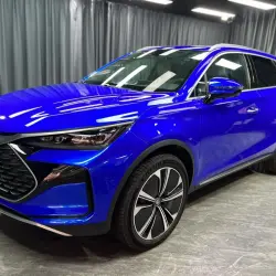 Gloss Metallic Deep Blue Car Vinyl Wrap review Work 01