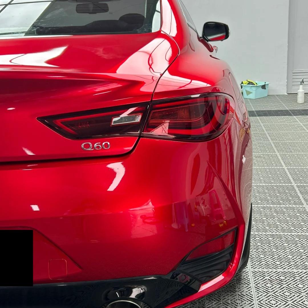 Gloss Metallic Vampire Red Car Vinyl Wrap Paper Backing  review Result 02