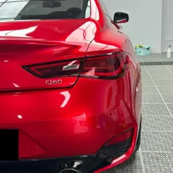 Gloss Metallic Vampire Red Car Vinyl Wrap review Result 03