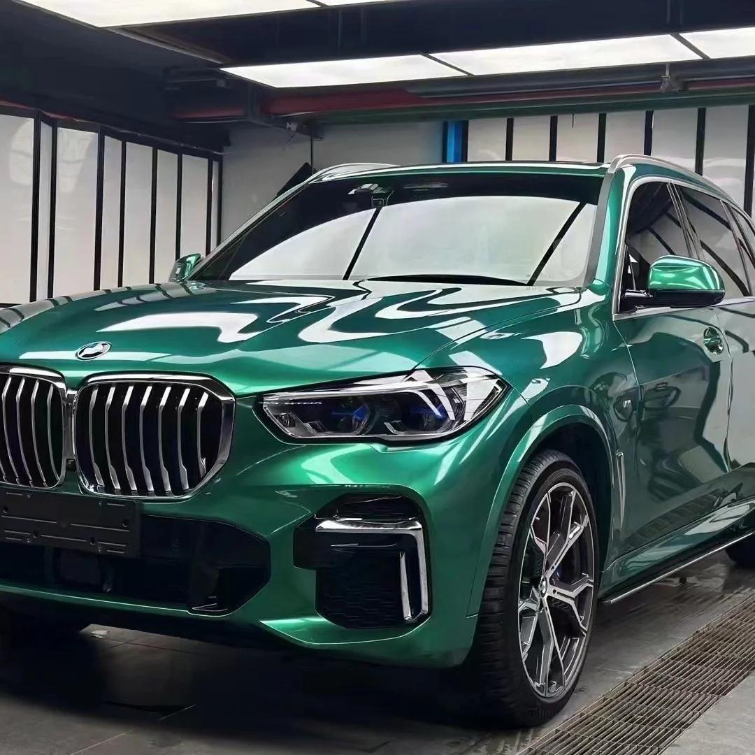 Best Gloss Metallic Isle Of Man Green Car Vinyl Wrap review Overall 00