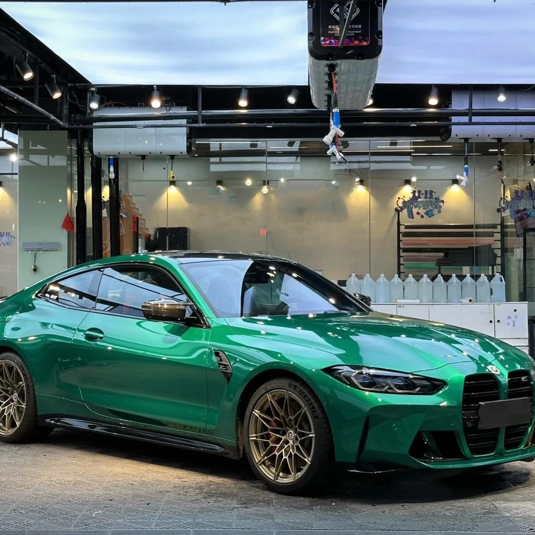 Best Gloss Metallic Isle Of Man Green Car Vinyl Wrap review Really 00