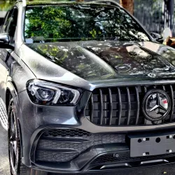 Gloss Metallic Charcoal Grey Car Vinyl Wrap PET review Making 01