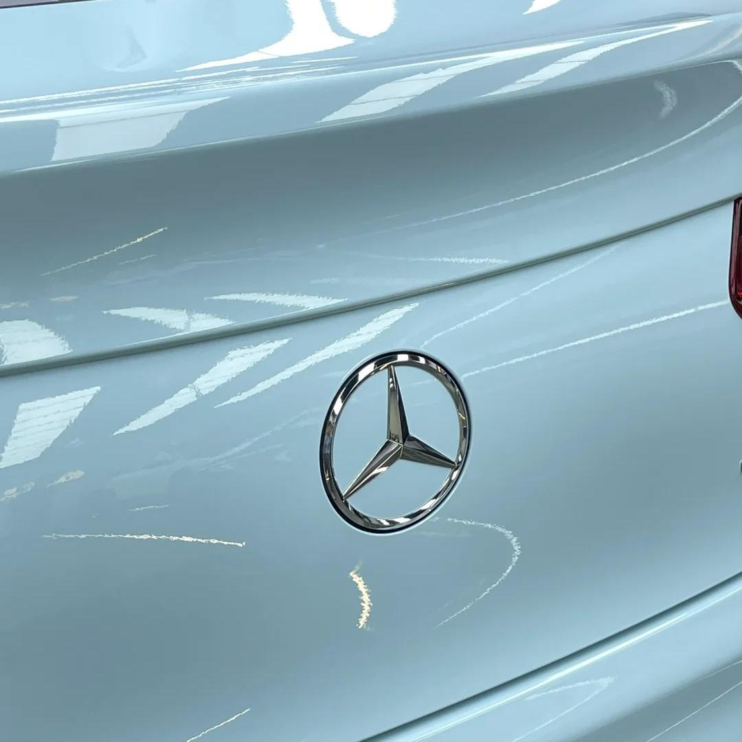 Gloss Ice Blue Car Vinyl Wrap PET review Light 01