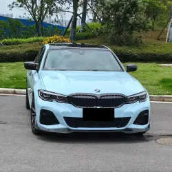 Gloss Light Blue Car Vinyl Wrap review Breeze 01