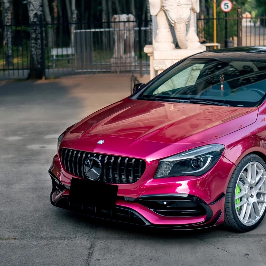 Gloss Metallic Rubellite Purple Car Vinyl Wrap PET  review Vinyl 00