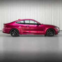 Gloss Metallic Rubellite Purple Car Vinyl Wrap PET Wildberry review Brand 02