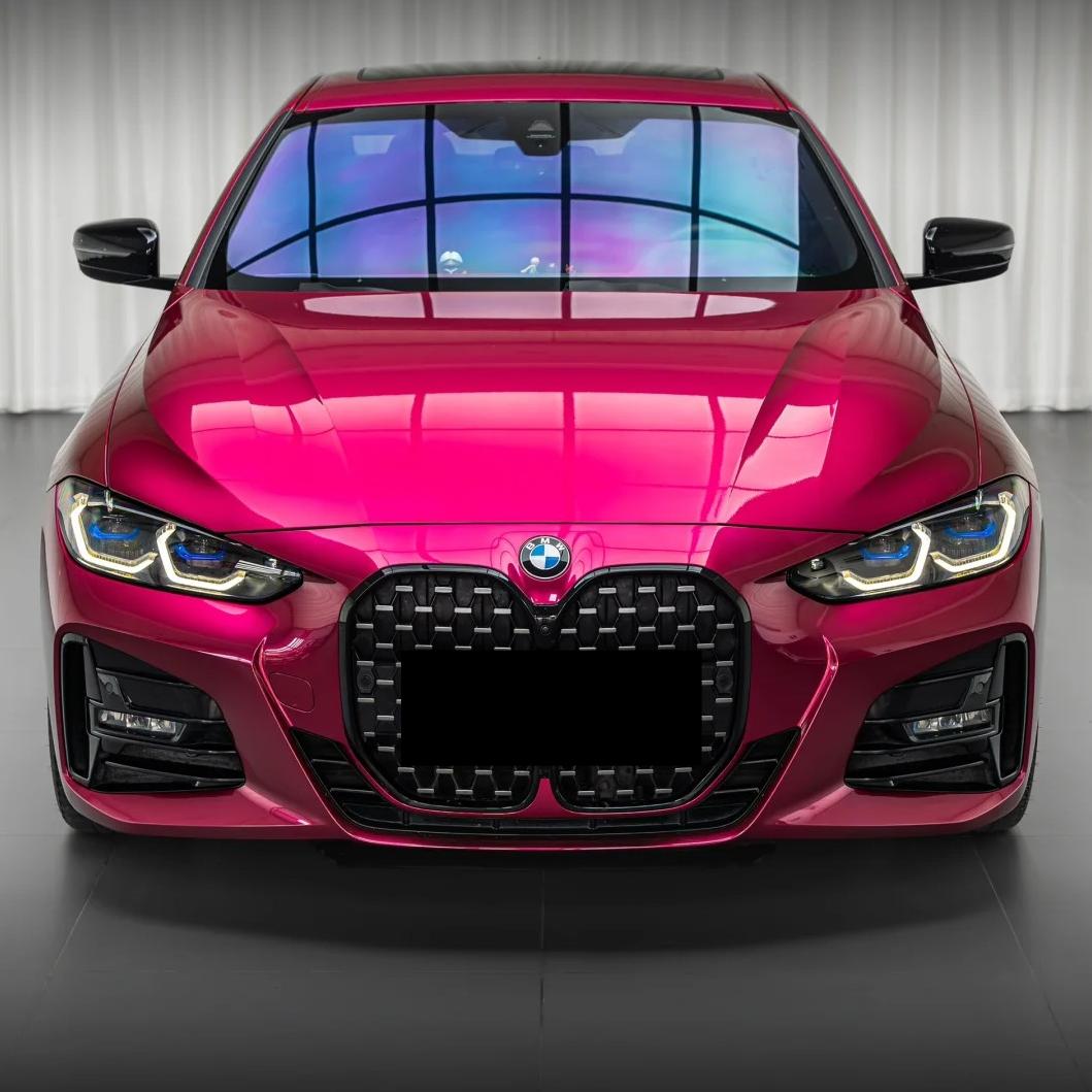 Gloss Metallic Rubellite Purple Car Vinyl Wrap PET  review Brand 04