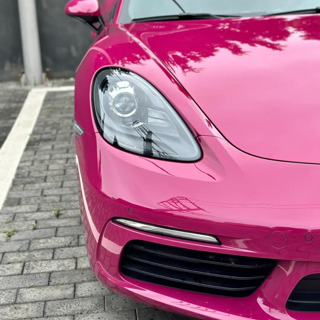 Gloss Ruby Star Car Vinyl Wrap PET review Quality 02