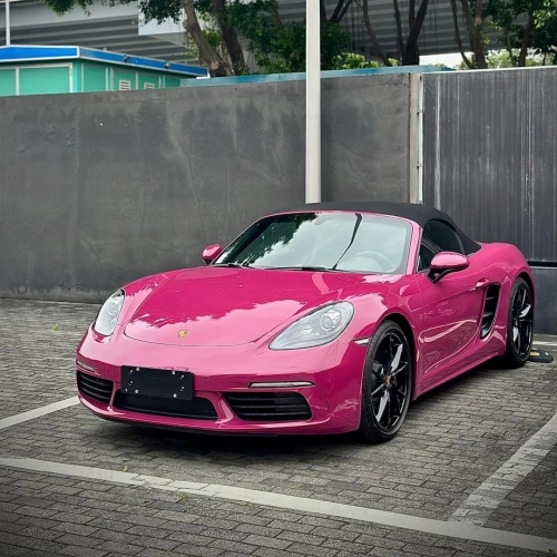 Gloss Ruby Star Car Vinyl Wrap PET reviewed by