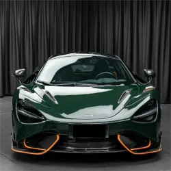 Gloss Crystal Dark Green Car Vinyl Wrap PET review Crystal 03